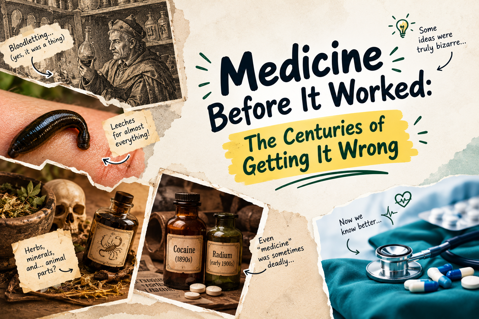 Medicine Before It Worked: The Centuries of Getting It Wrong