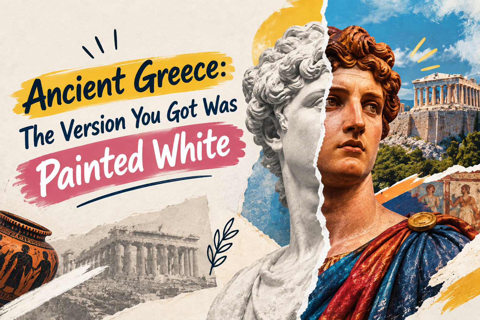 Ancient Greece: The Version You Got Was Painted White