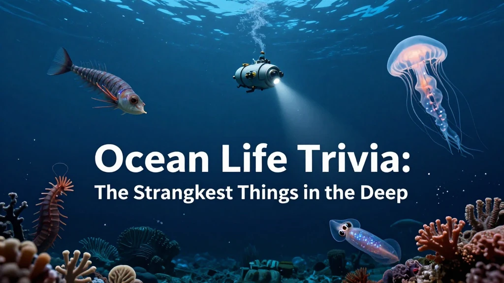 Ocean Life Trivia: The Strangest Things in the Deep