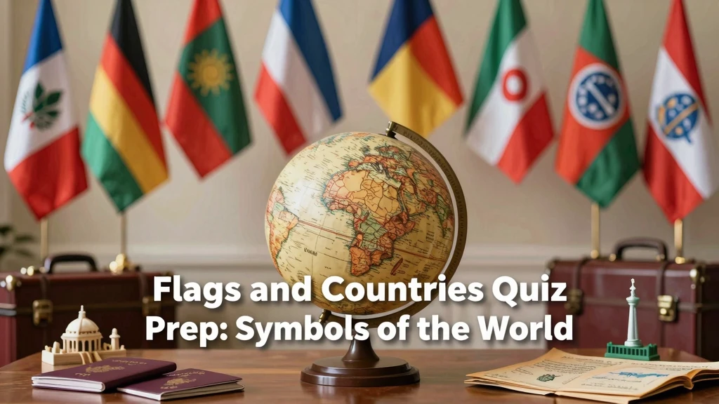 Flags and Countries Quiz Prep: Symbols of the World