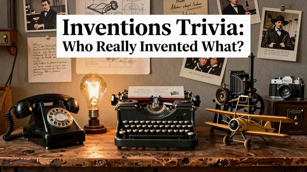 Inventions Trivia: Who Really Invented What?