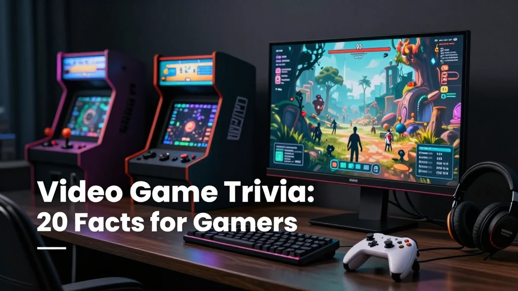 Video Game Trivia: 20 Facts for Gamers
