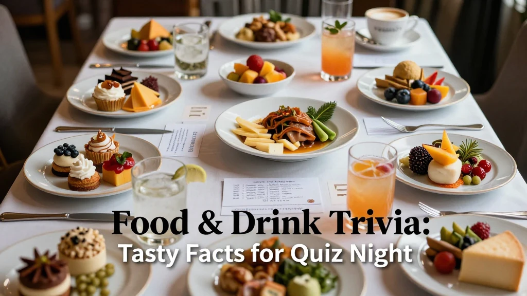 Food & Drink Trivia: Tasty Facts for Quiz Night