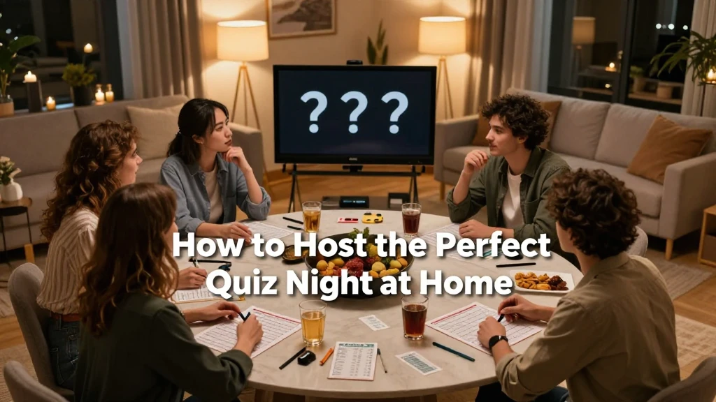 How to Host the Perfect Quiz Night at Home
