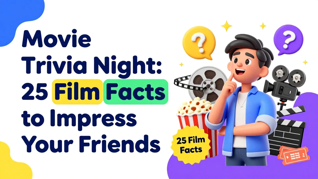 Movie Trivia Night: 25 Film Facts to Impress Your Friends