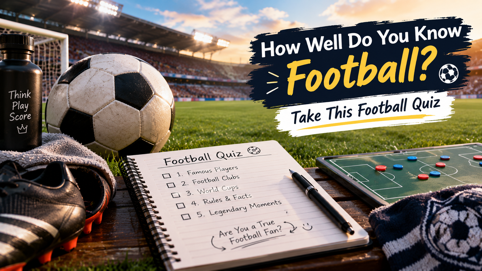How Well Do You Know Football? Take This Football Quiz