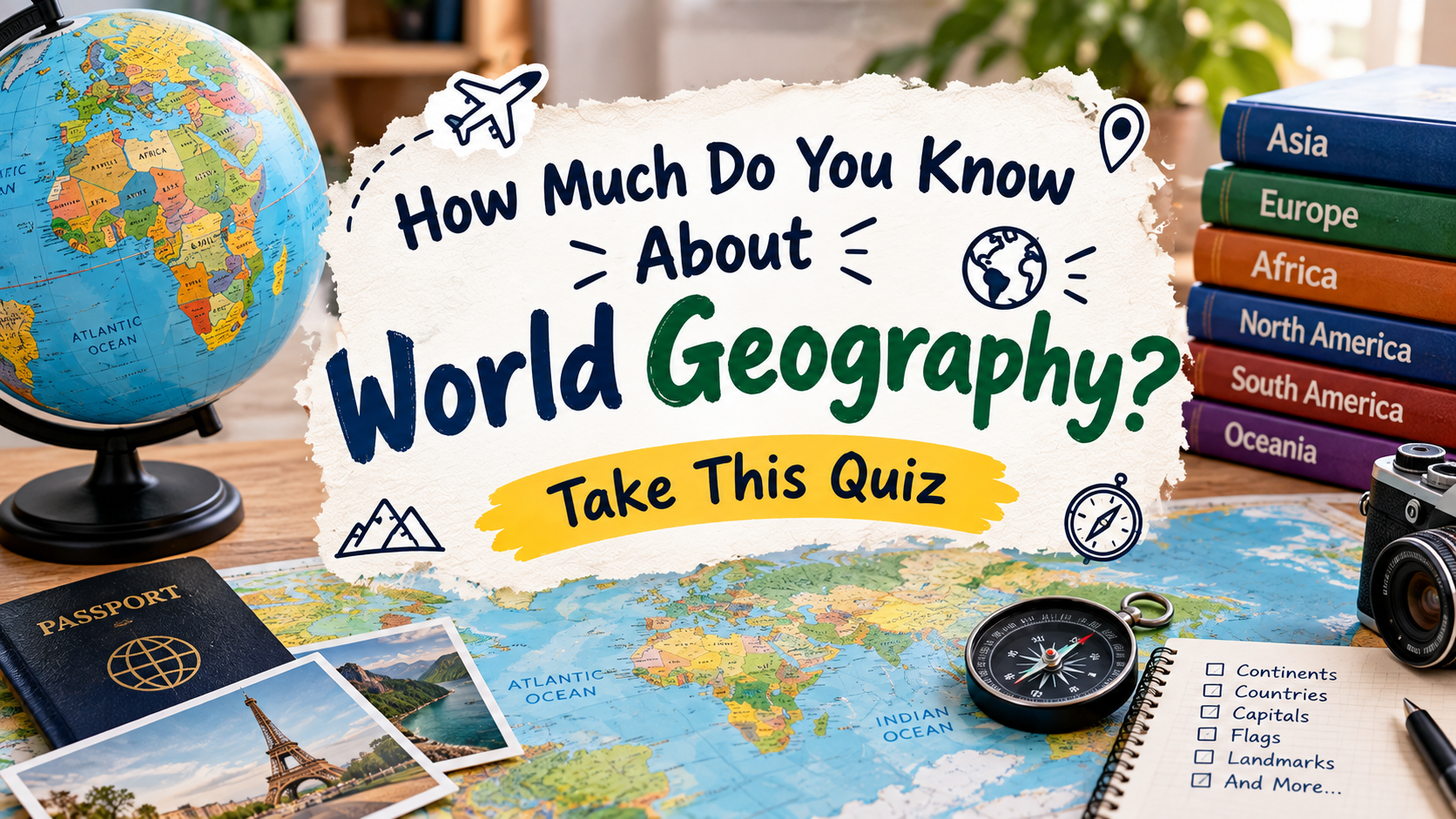 How Much Do You Know About World Geography? Take This Quiz