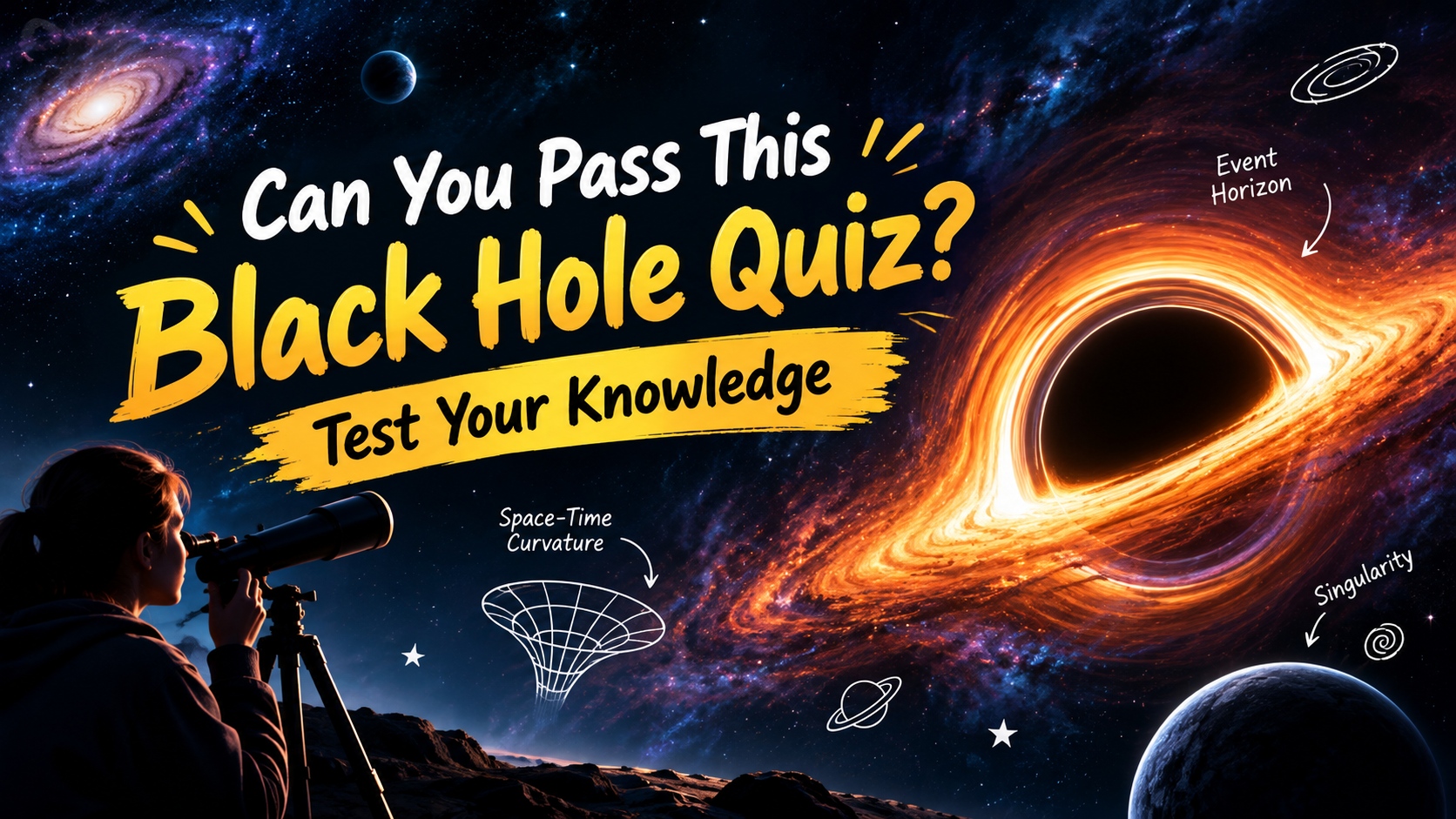 Can You Pass This Black Hole Quiz? Test Your Knowledge