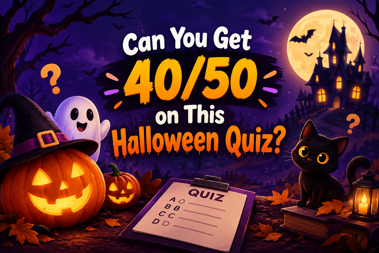 Can You Get 40/50 on This Halloween Quiz?