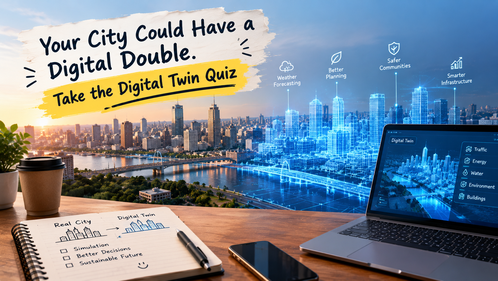 Your City Could Have a Digital Double. Take the Digital Twin Quiz