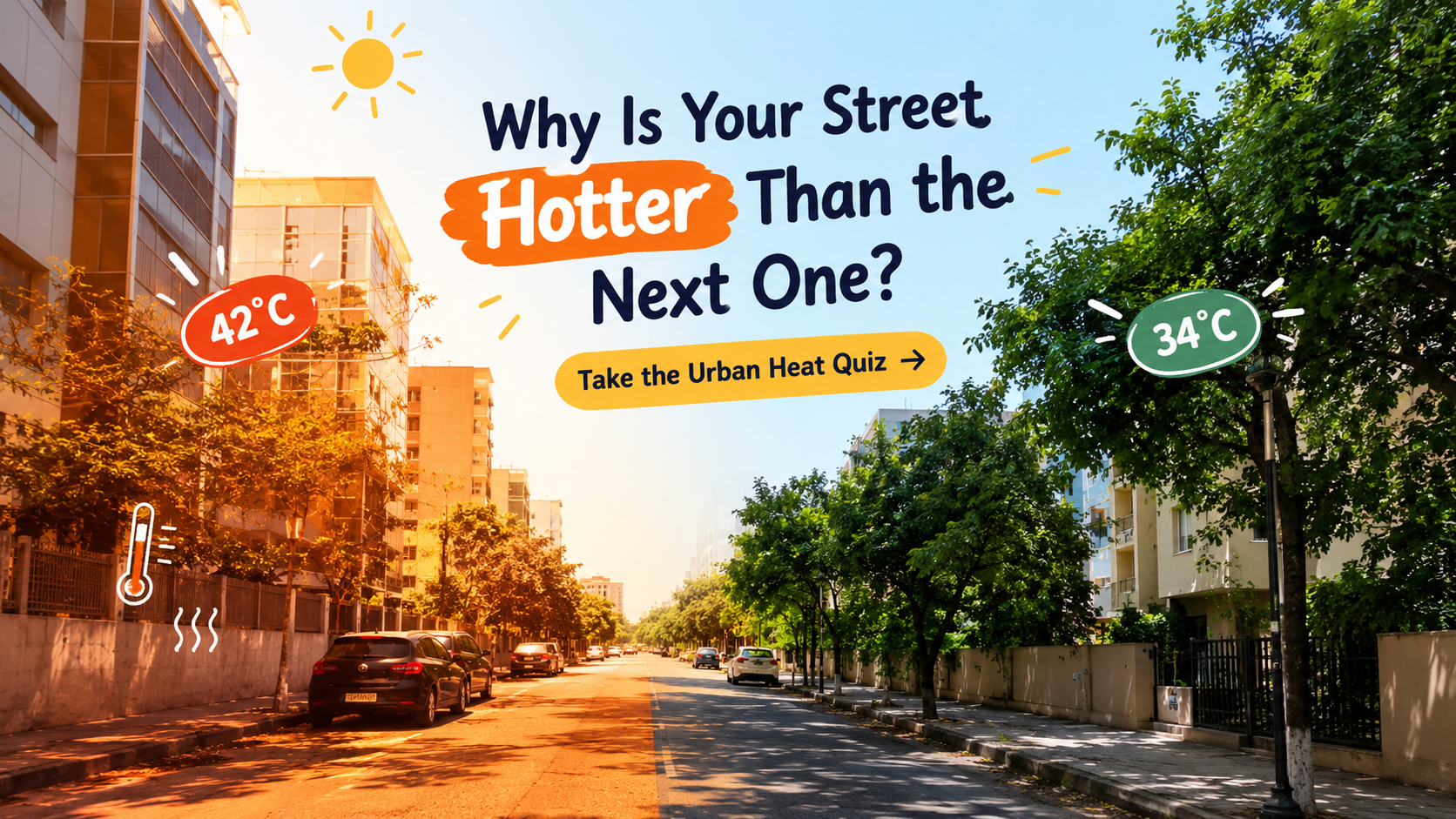 Why Is Your Street Hotter Than the Next One? Take the Urban Heat Quiz